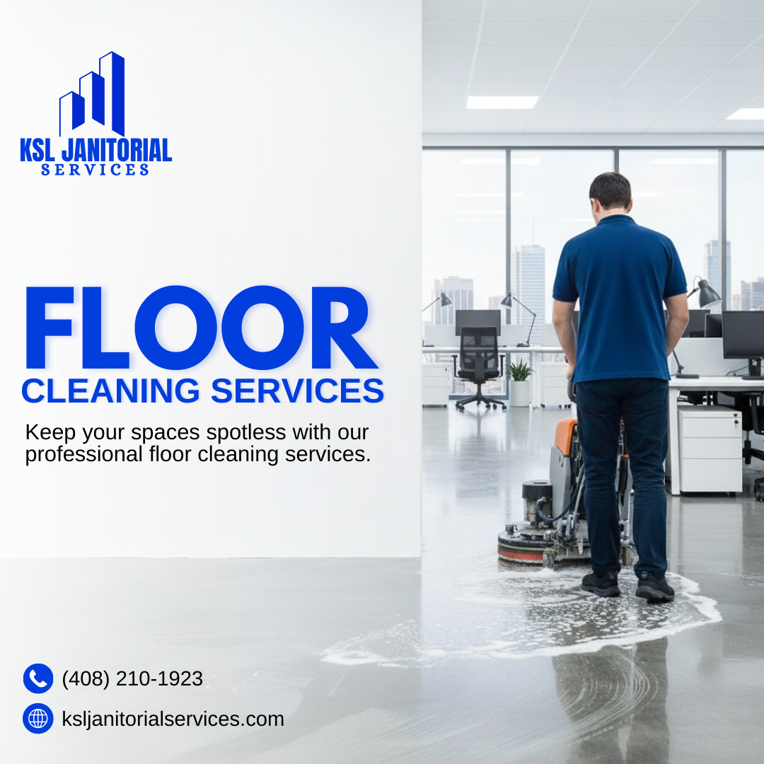 🪄 Our floor cleaning services includes VCT floors, Rubber floors, linoleum floors, cement floors, wood floors, tile floors, concrete floors and laminate floors.

Call us at 📞 (408) 210-1923 to schedule a free site visit and quote!