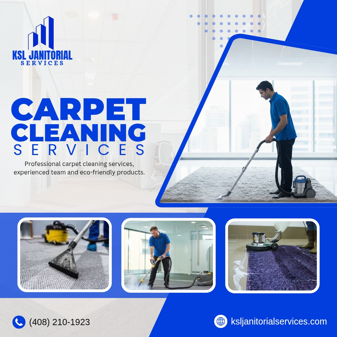 ✅ At KSL Janitorial Services we are committed to customer satisfaction as our top priority. Our staff of skilled cleaning professionals get the job done smoothly and efficiently.

Call us at ☎️ (408) 210-1923 for a free quote!